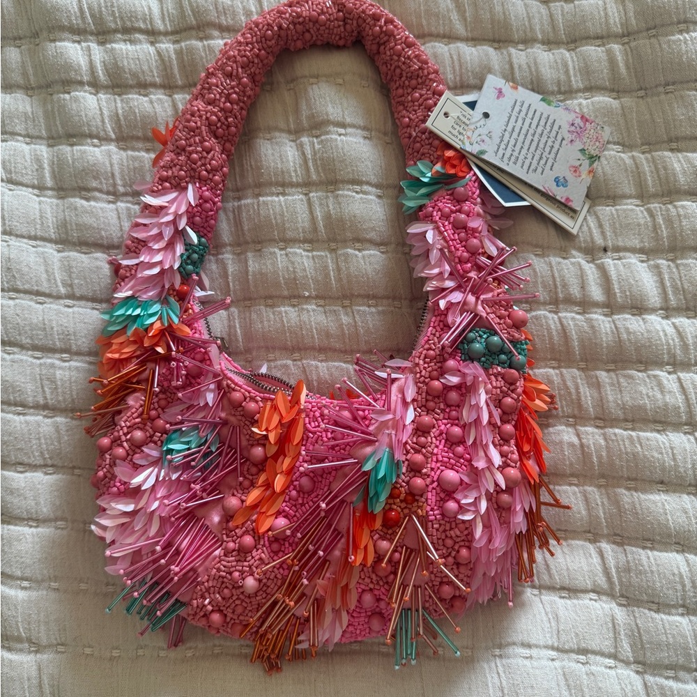 Colorful Beaded Bag